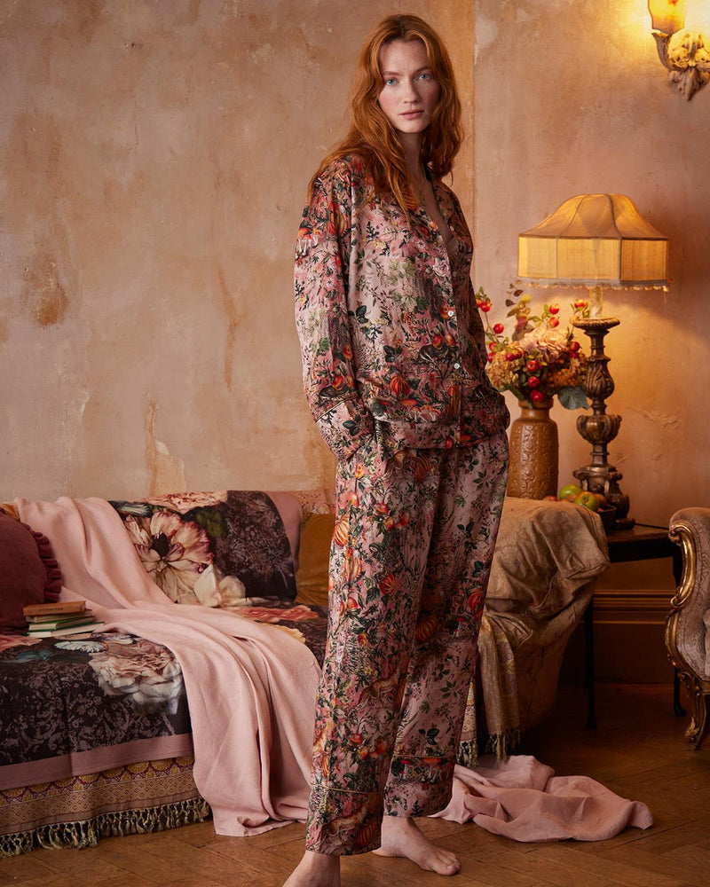Pyjama Nocturnal Garden – Rose poudré