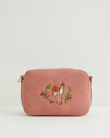 Fawn Embroidered Camera Bag