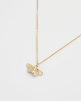 Deco Butterfly Blue Necklace