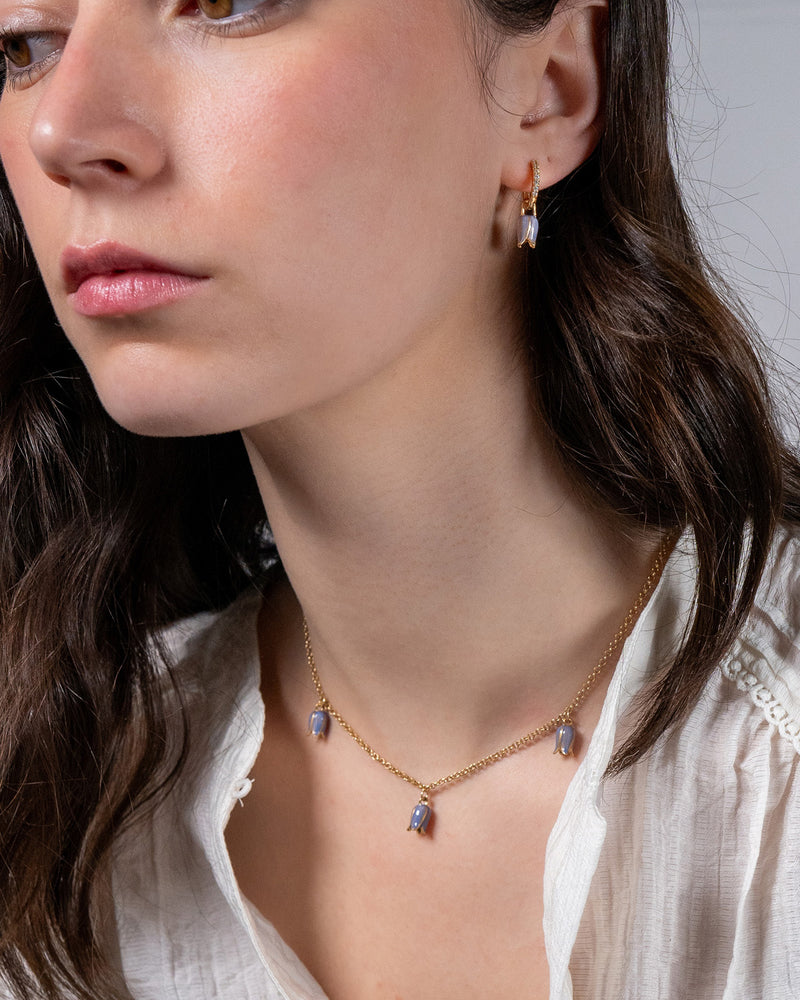 Collier à pendentif Jacinthe