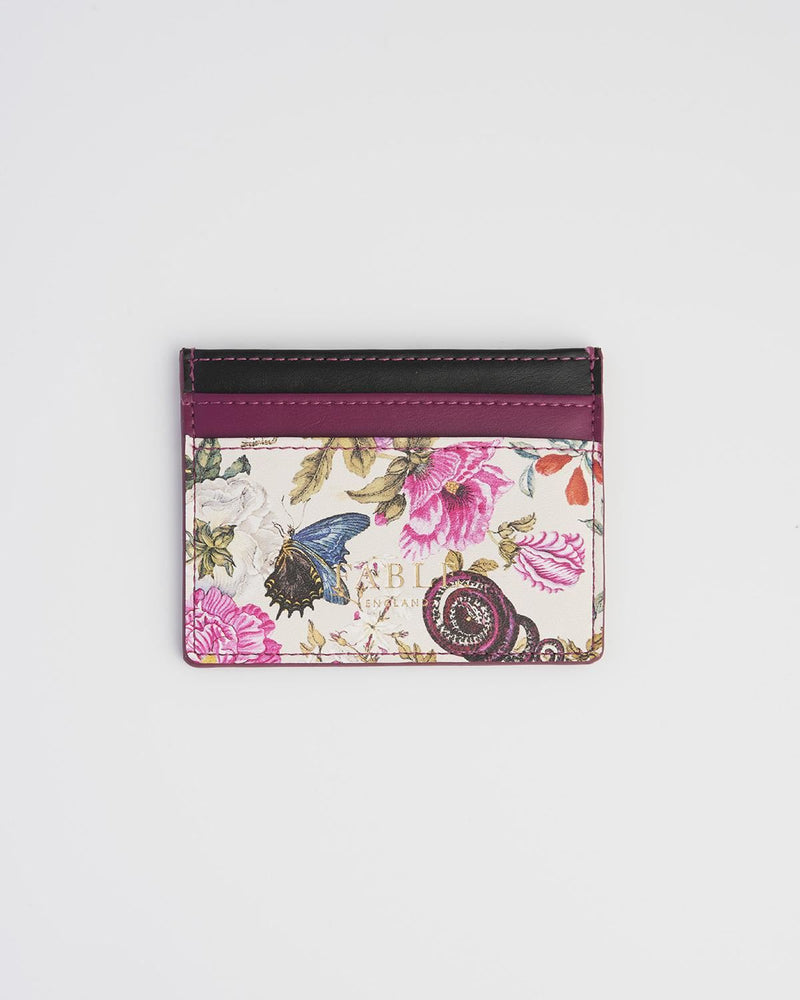 Floral Engravings Card Holder