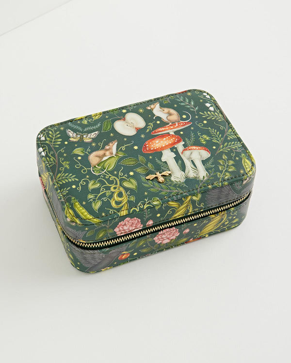 Catherine Rowe Into the Woods Large Jewellery Box - Green