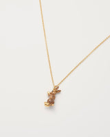 Dimertreous Rabbit Short Necklace