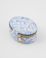 Bunny Blues Oval Jewellery Box