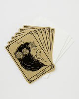 Tarot Tales Postcards Gold Metalic 6 Pack