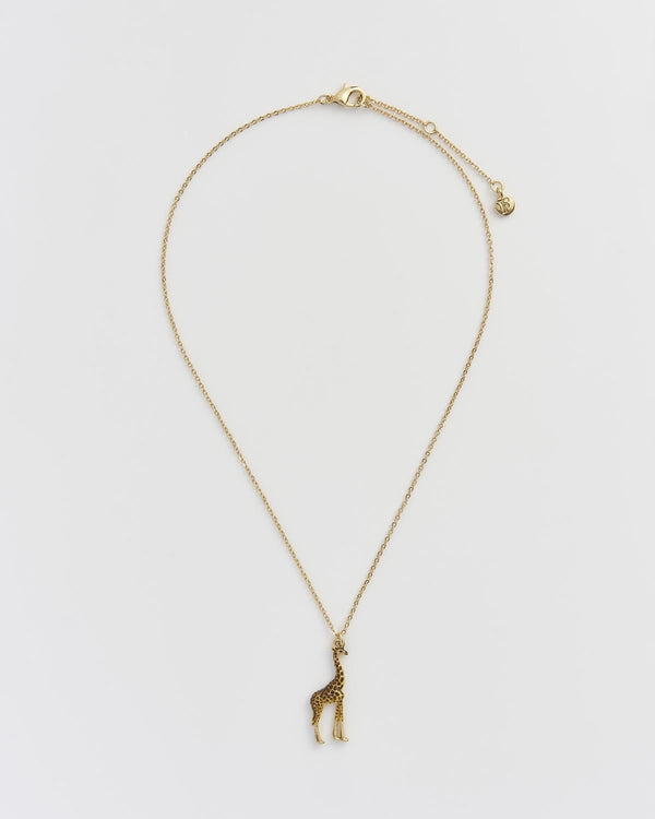 Collier à pendentif Girafe