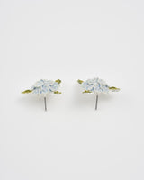 Hydrangea Silver Earrings