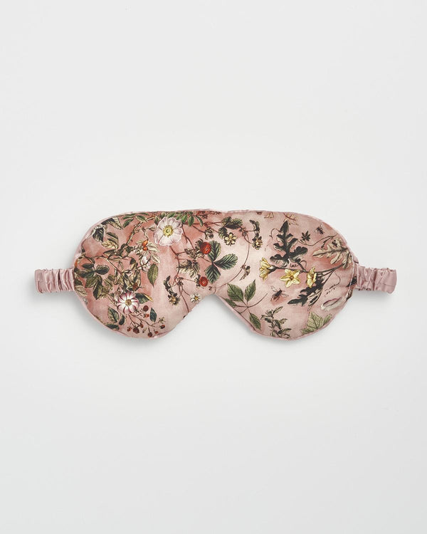 Nocturnal Garden Sleep Mask Pink Lady