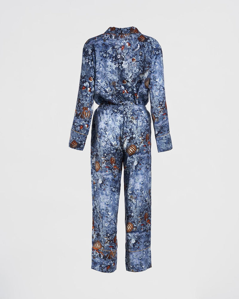 Pyjama Nocturnal Garden – Bleu nuit