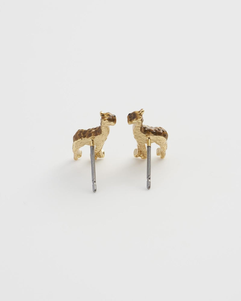 Boucles d'oreilles clous Girafe