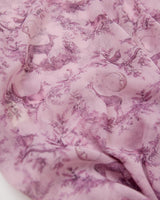 Foulard léger forestier A Night's Tale – Rose dragée