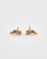 Boucles d'oreilles clous Lapin frileux