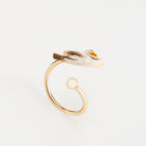 FABLE Enamel Swan Ring - Hanging Box (SC)