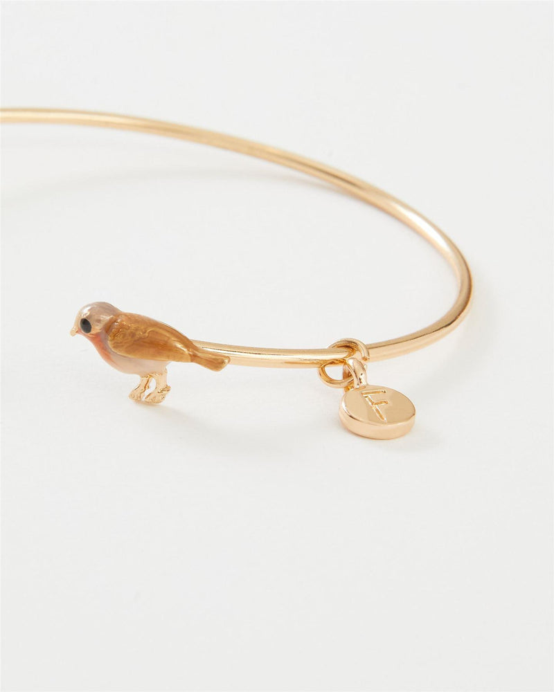 Fable Enamel Robin Bangle