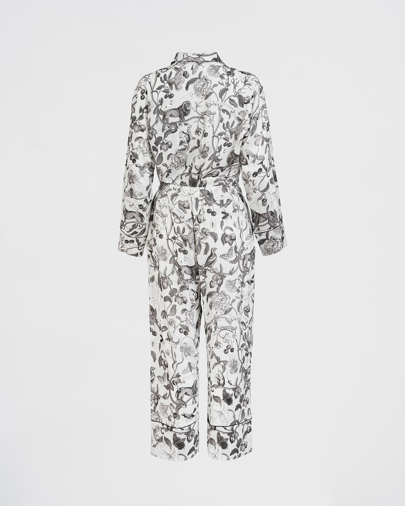Pyjama long Tree of Life – Monochrome