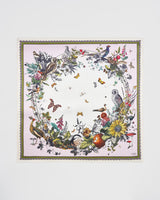 Foulard carré de luxe Nature's Fairytale narratif