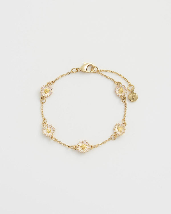 Bracelet à chaîne Marguerite