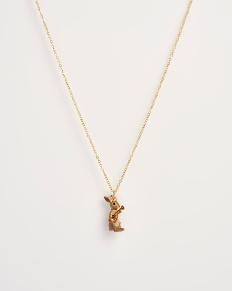 Dimertreous Rabbit Short Necklace