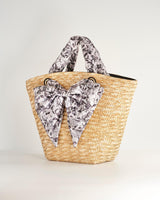 Tree Of Life Basket Bag - Raffia