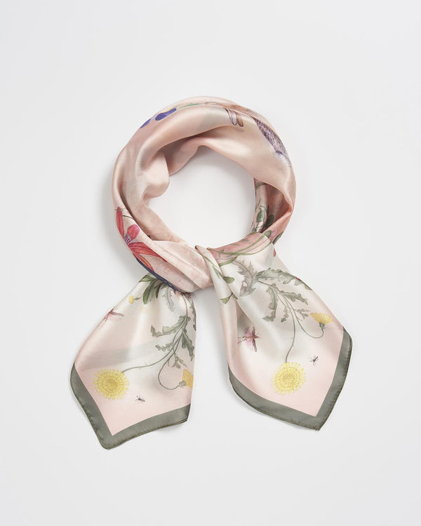 Foulard carré Running Bunny narratif