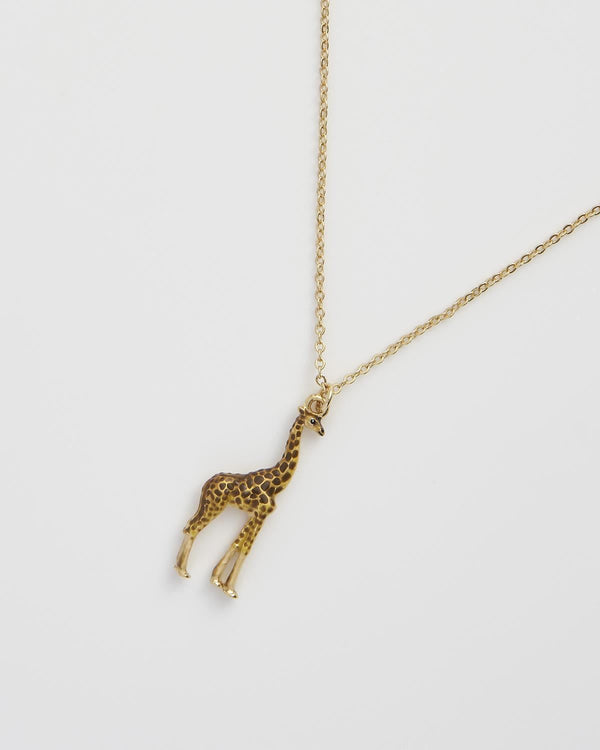 Collier à pendentif Girafe