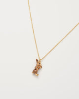 Collier court Lapin Dimertreous