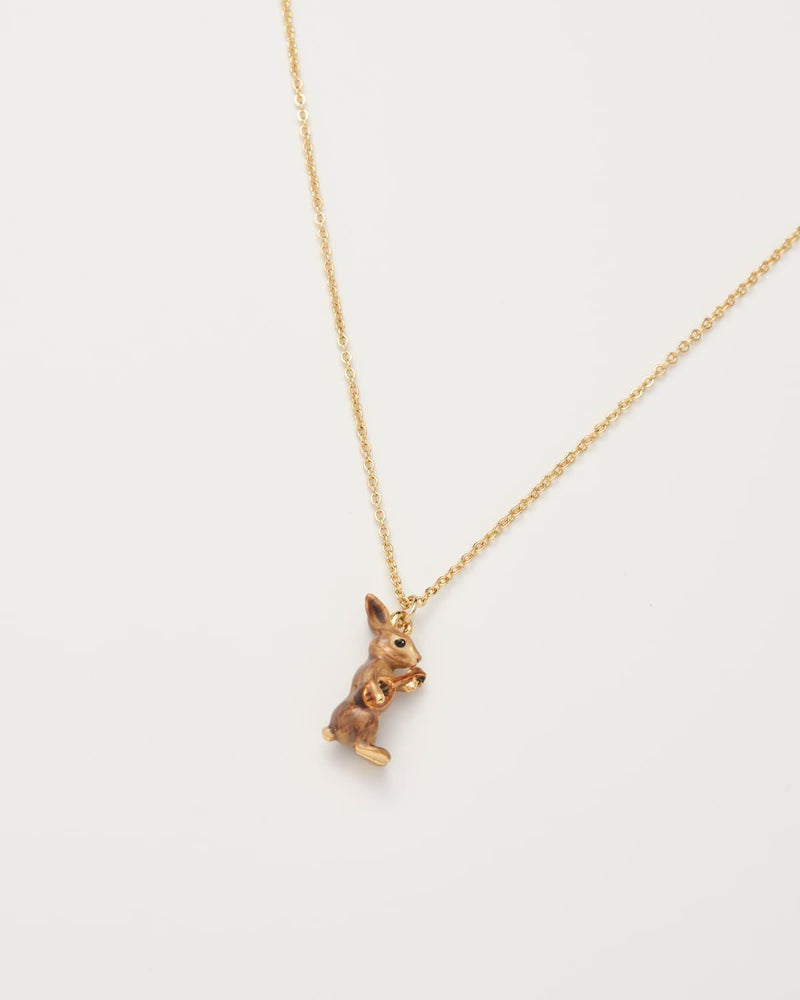 Dimertreous Rabbit Short Necklace